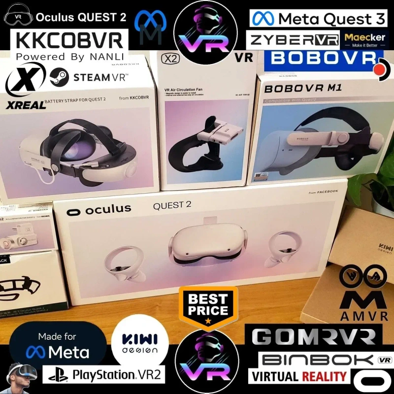 ‼️ VR аксесуари для Meta Quest 3, 3S, Oculus Quest 2, PS VR2 — фото 2