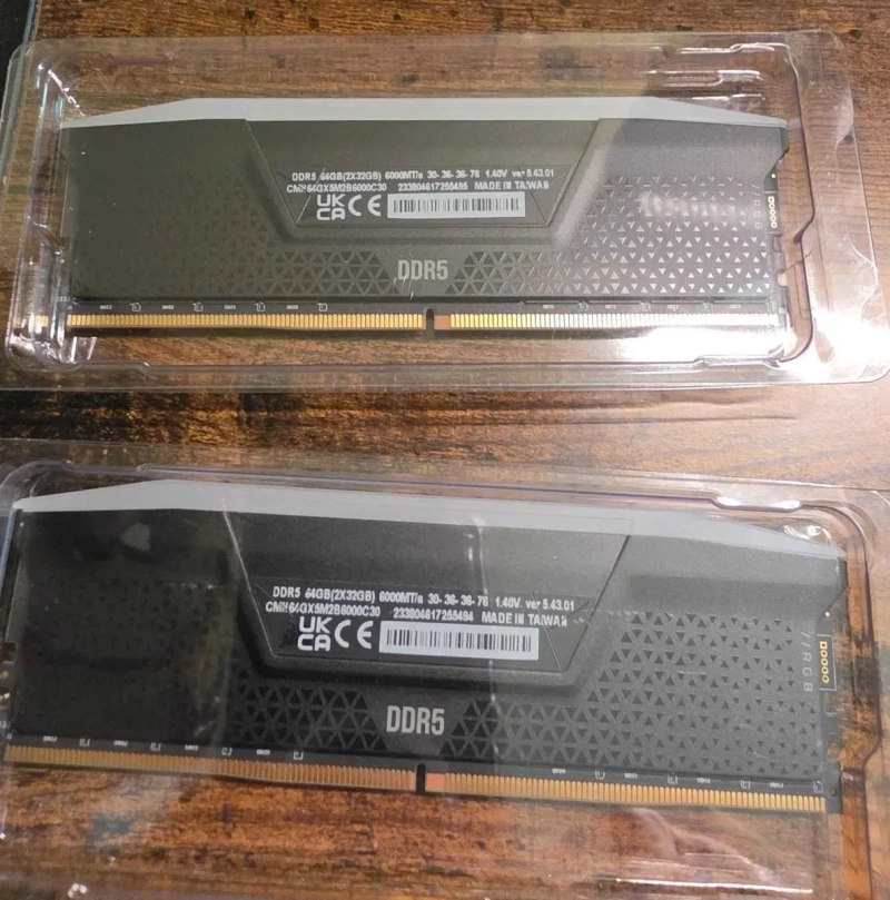 Вживане/ГАРАНТІЯ | Оперативна пам'ять DDR5 64GB (2x32GB) Corsair Vengeance RGB 6000/CL30 (CMH64GX5M2B6000C30) — фото 2