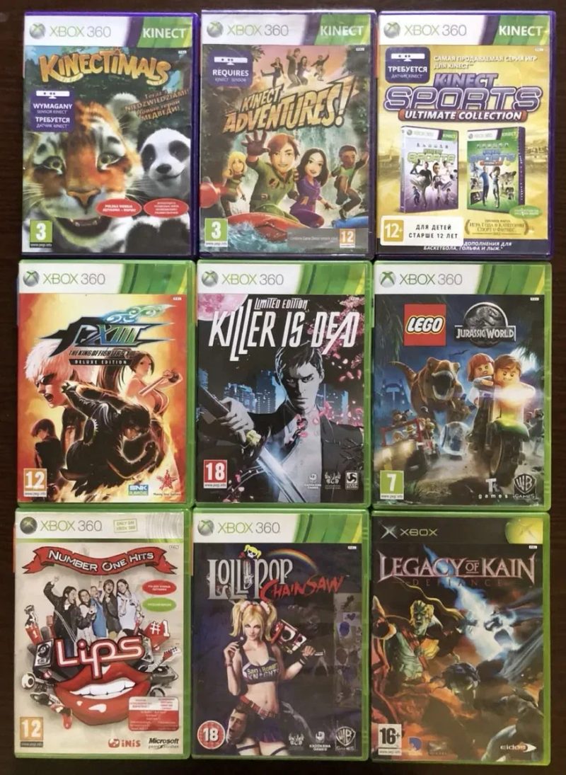 Xbox 360/Original: Need for Speed Carbon, Most Wanted, Manhunt Max Payne, Left4Dead Killer is Dead, Mafia Mortal Kombat, Metro, Prototype Ninja Gaiden — фото 3