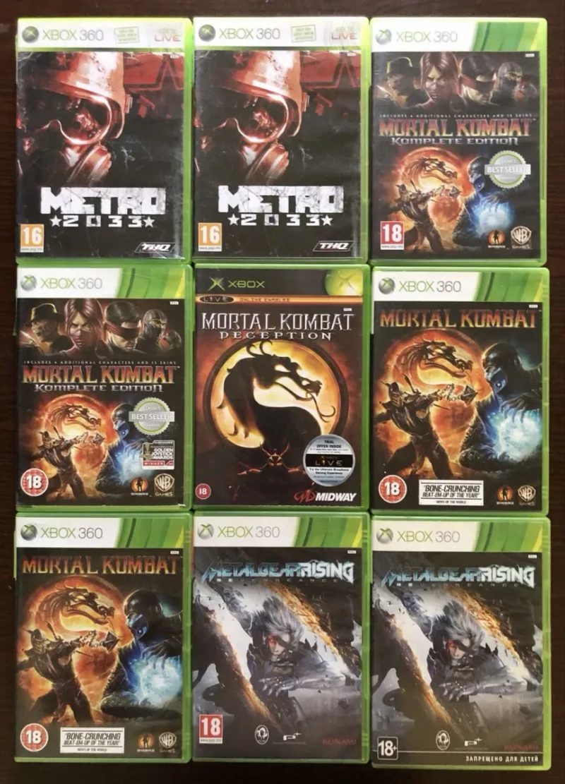 Xbox 360/Original: Need for Speed Carbon, Most Wanted, Manhunt Max Payne, Left4Dead Killer is Dead, Mafia Mortal Kombat, Metro, Prototype Ninja Gaiden — фото 6