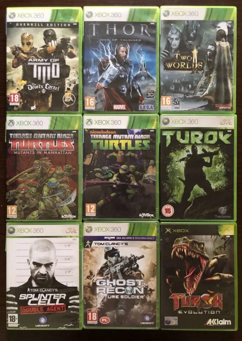 Xbox 360/Original: Ведьмак 2, Silent Hill Downpour, Homecoming, Thing, X-Men Origins Wolverine Manhunt Wolfenstein TopGun Tekken Spider Man — фото 5