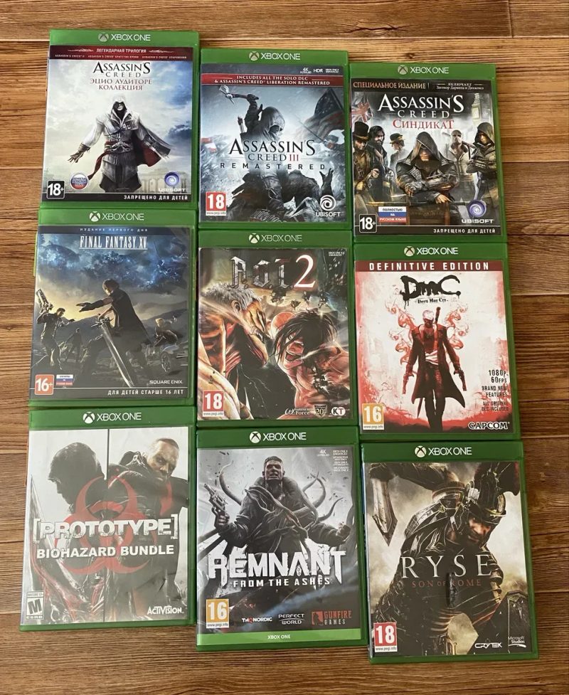 Xbox One/Series X: Forza Horizon, Motorsport, Elden Ring, Fallout 4, GTA, Sekiro, DMC, Dark Souls — фото 2