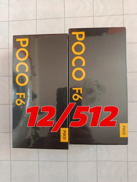 Xiaomi Poco F6 5G 12/512 з NFC Версія з зарядним пристроєм в комплекті