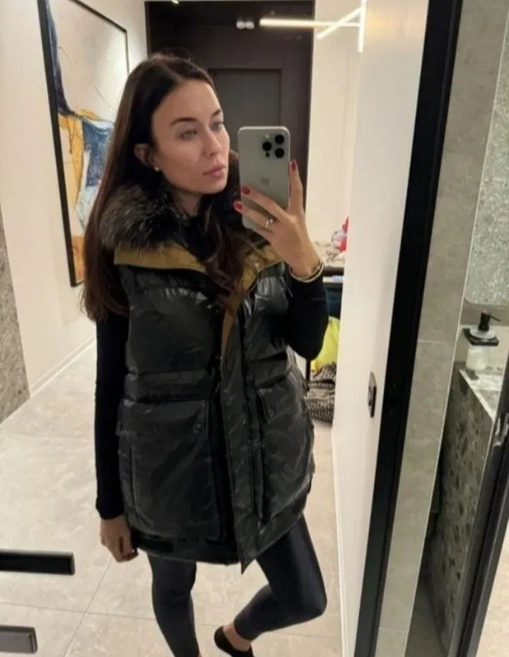 Yves Salomon Army жилетка куртка двусторонняя Оригинал — фото 3