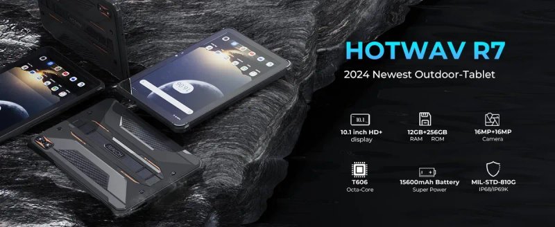 Захищений планшет Hotwav TAB R7 6/256 15600mAh — фото 5