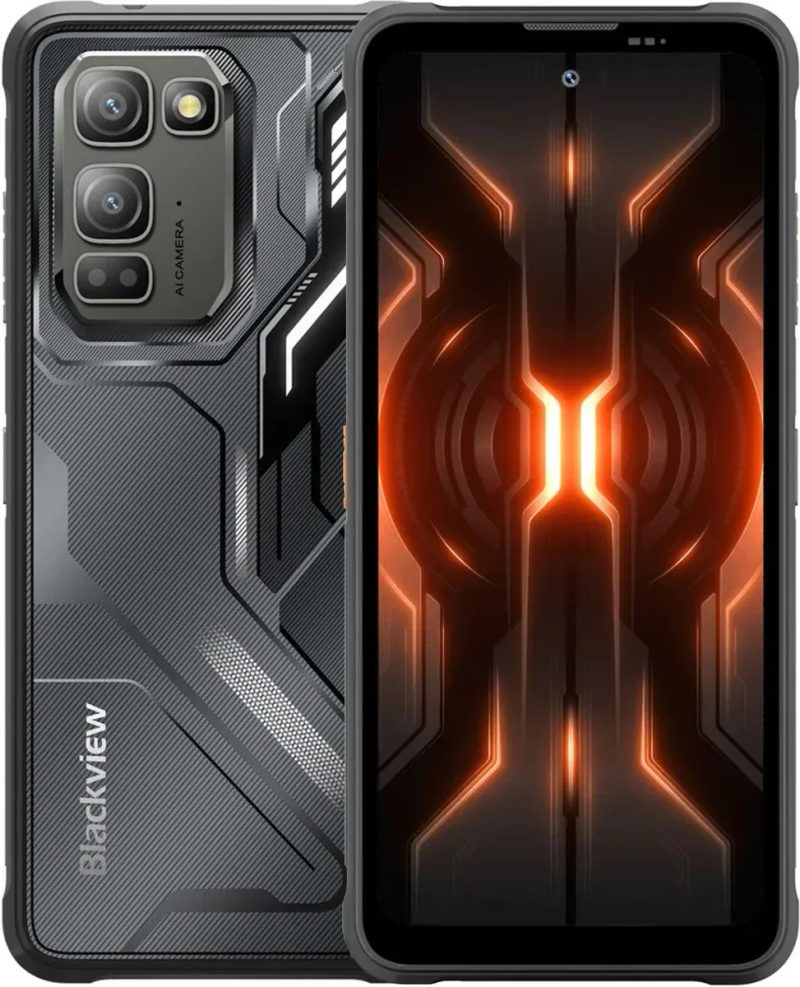 Захищений смартфон Blackview Fort 5 12/256 Black крута камера суперміцний тонкий — фото 3