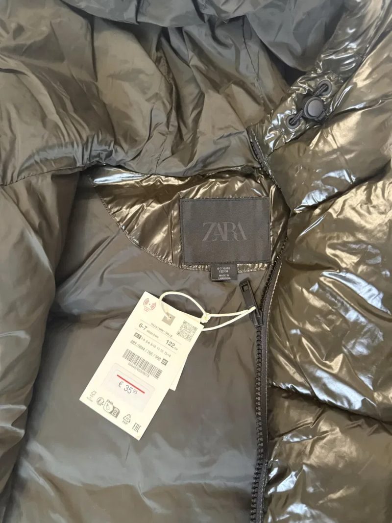 ZARA куртка для дівчинки, 122 см, пуховик, зима — фото 5