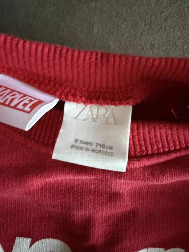 Zara марвел костюм 116 р — фото 2