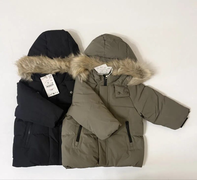 ZARA пуховик, 92 см, куртка зимова — фото 3