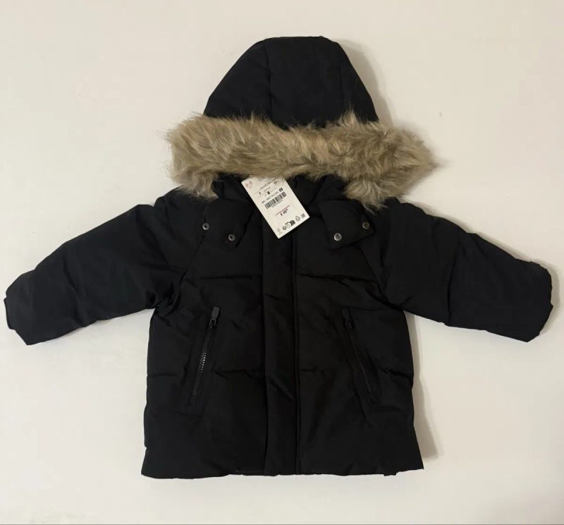 ZARA пуховик, 92 см, куртка зимова — фото 7
