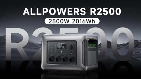 Зарядна станція ALLPOWERS R2500 Ємність 2кВт Потужність 4 кВт. В заводському пакуванні з пломбами. Офіційна Гарантія 60 місяців.