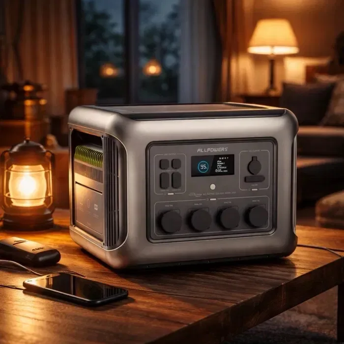 Зарядна станція ALLPOWERS R2500 Ємність 2кВт Потужність 4 кВт. В заводському пакуванні з пломбами. Офіційна Гарантія 60 місяців. — фото 4