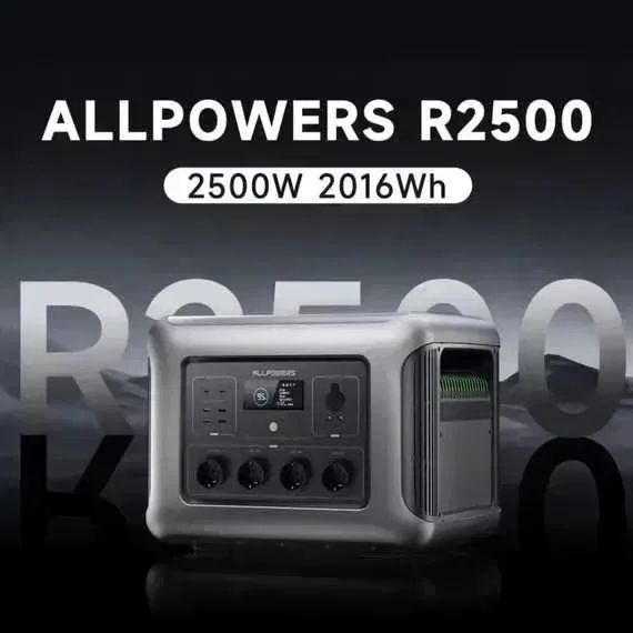 Зарядна станція ALLPOWERS R2500 Ємність 2кВт Потужність 4 кВт. В заводському пакуванні з пломбами. Офіційна Гарантія 60 місяців. — фото 5