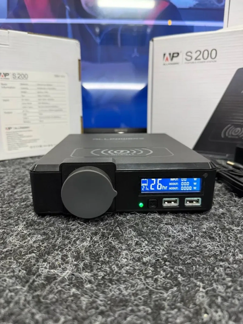 зарядна станція ALLPOWERS S200/ 200W /154Wh /Нова на гарантіі — фото 2