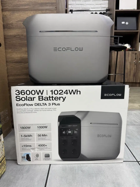 Зарядна станція EcoFlow DELTA 3 Plus, 1024 Вт-год (EFDELTA3P-EU) у ная