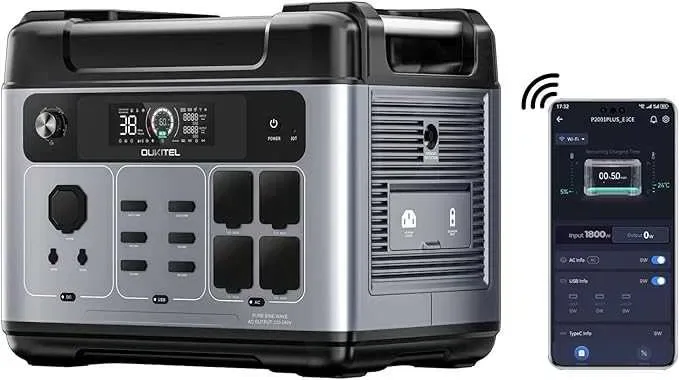 Зарядна станція Oukitel P2001E Plus 2400W 2048Wh — фото 2