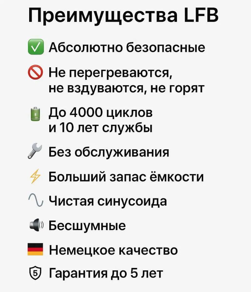 Зарядная станция 3500W для дома, квартиры, холодильника, котла — фото 6