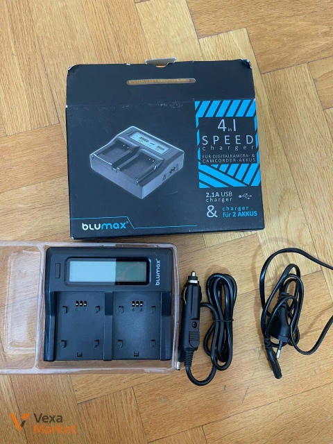 Зарядний пристрій BluMax 4.1 Speed Charger для акумуляторів фотокамер та відеокамер