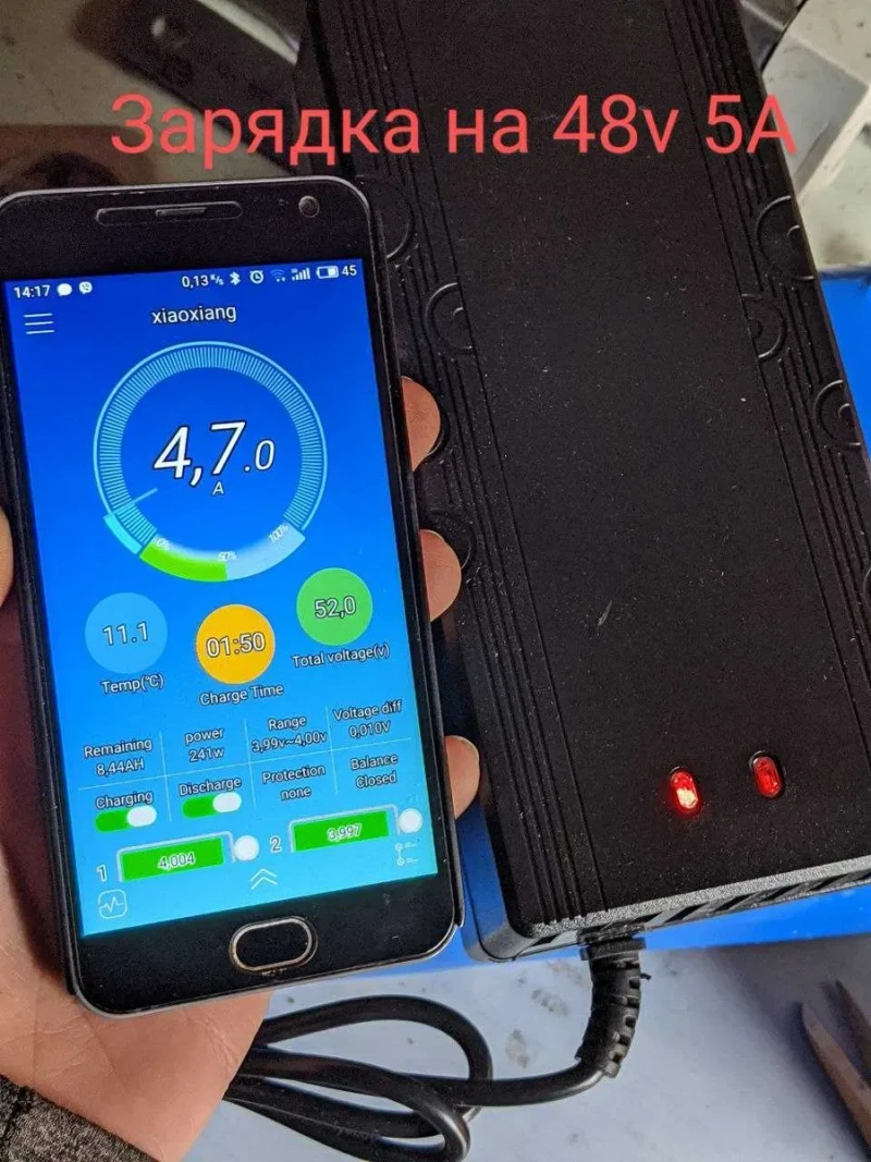 Зарядное устройство велосипеда 12V 24V 36V 48V 60V 72V для li-ion — фото 5