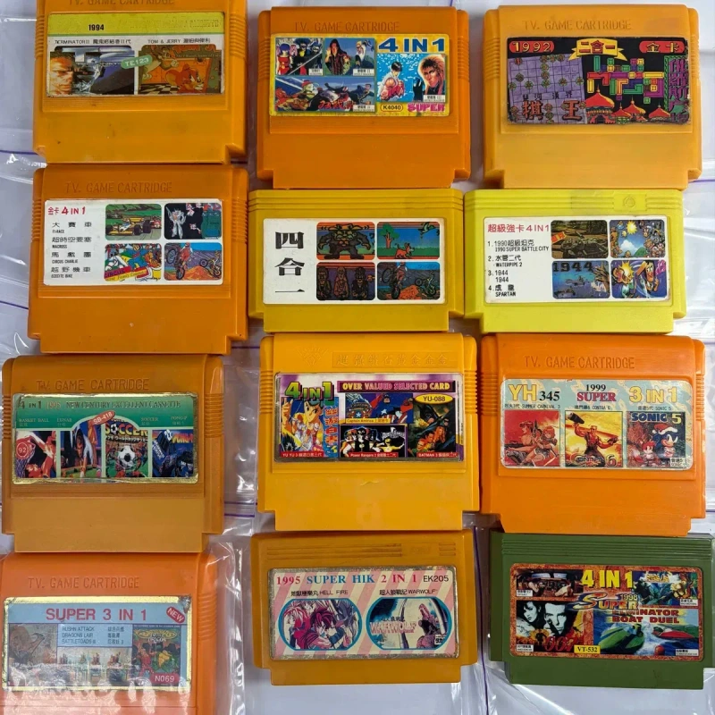 Збірник Ігор Famicom Dendy 4 in 1 Sentai Jetman, Sentai Seiya Ougon, Flying Warriors, Chip & Dale 2 Б/У Картридж збірка денді асортимент — фото 3