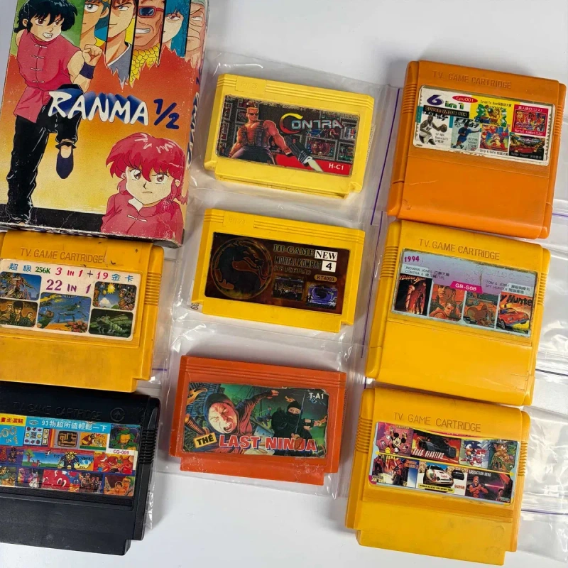 Збірник Ігор Famicom Dendy 4 in 1 Sentai Jetman, Sentai Seiya Ougon, Flying Warriors, Chip & Dale 2 Б/У Картридж збірка денді асортимент — фото 5