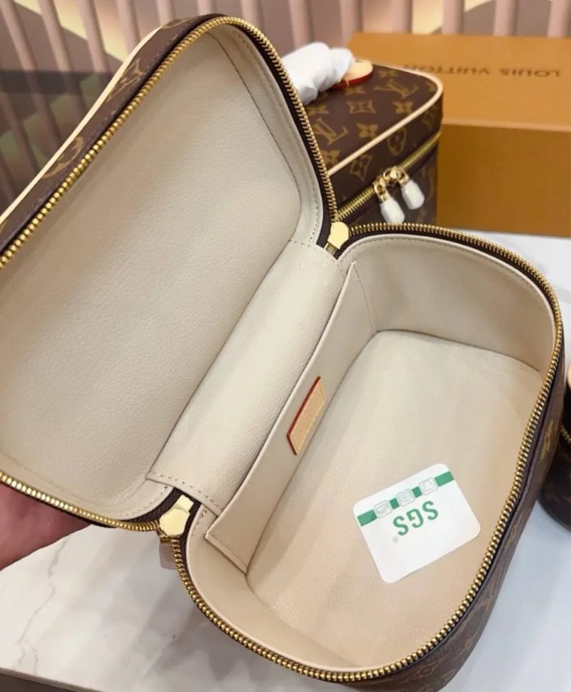 Женская кожаная сумка Louis Vuitton Nice — фото 4