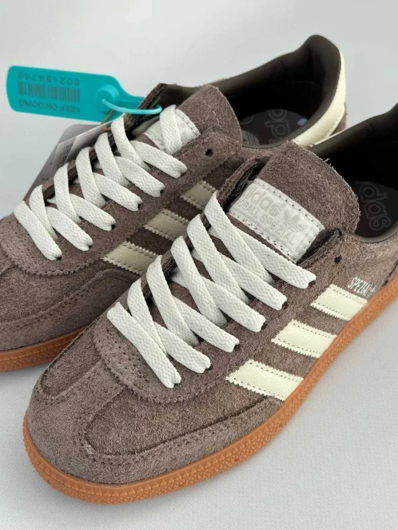Женские кеды адидас специал Adidas Handball Spezial Premium Кросівки жіночі — фото 3