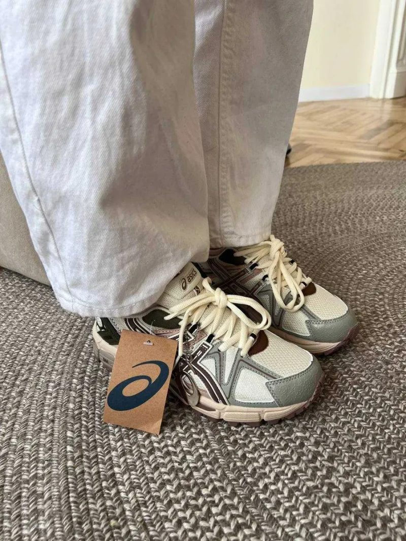 Женские кроссовки Asics Gel-Kahana 8 maraphon pastel / Асикс Гель Кахана 8 коричневый 36 37 38 39 40 41 — фото 7