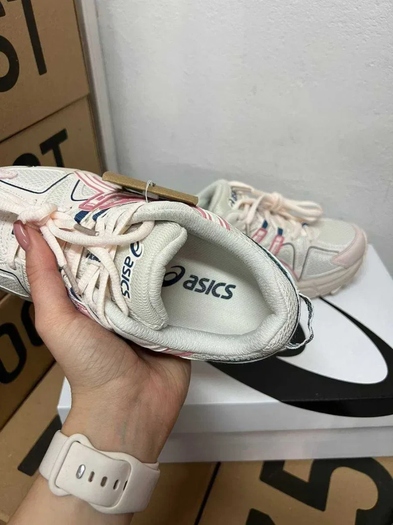 Женские кроссовки Asics Gel-Kahana 8 White Pink / Асикс Гель Кахана 8 белые розовый 36 37 38 39 40 41 — фото 7