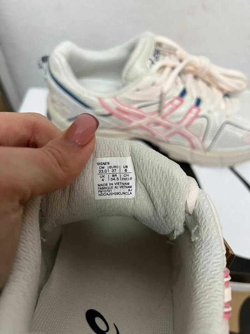 Женские кроссовки Asics Gel-Kahana 8 White Pink / Асикс Гель Кахана 8 белые розовый 36 37 38 39 40 41 — фото 8