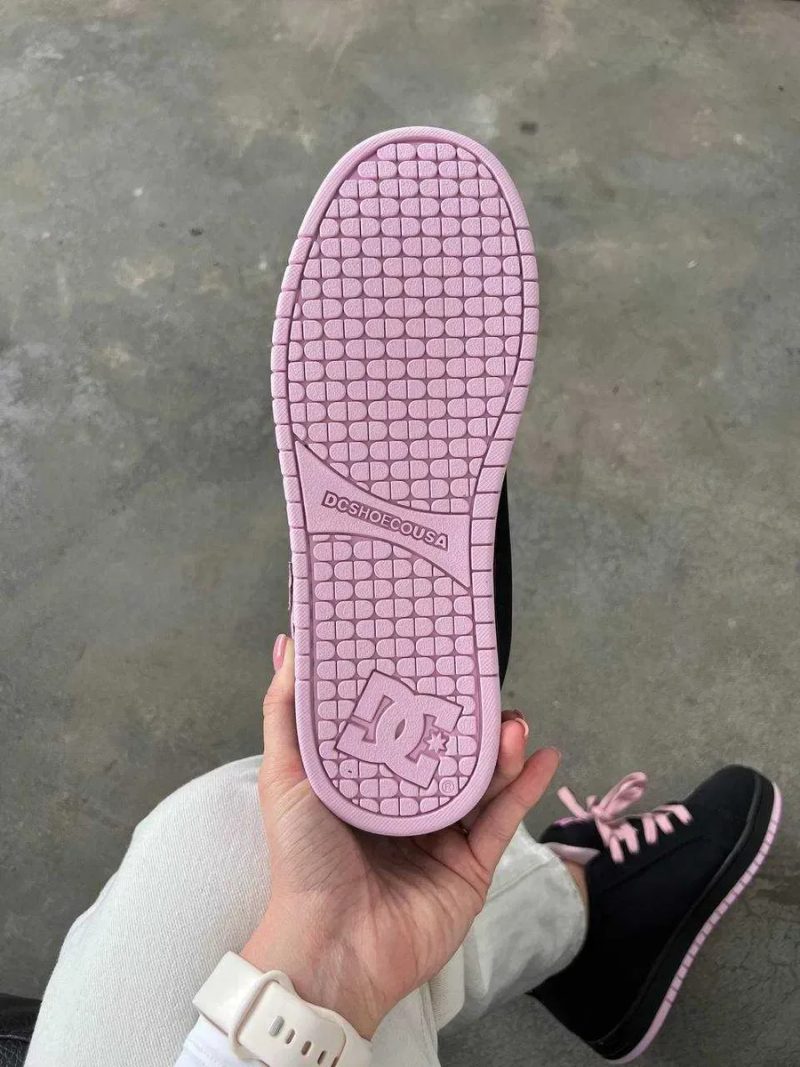 Женские кроссовки DC Shoes Court Graffik "Black Pink" Размеры 36-41 — фото 6