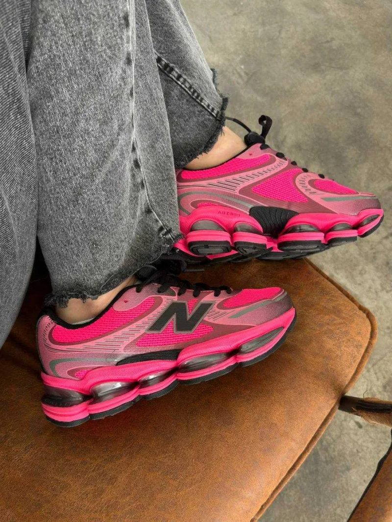 Женские кроссовки New Balance 2000 Pink / Нью Беленс 2000 розовые 36 37 38 39 40 41 — фото 4