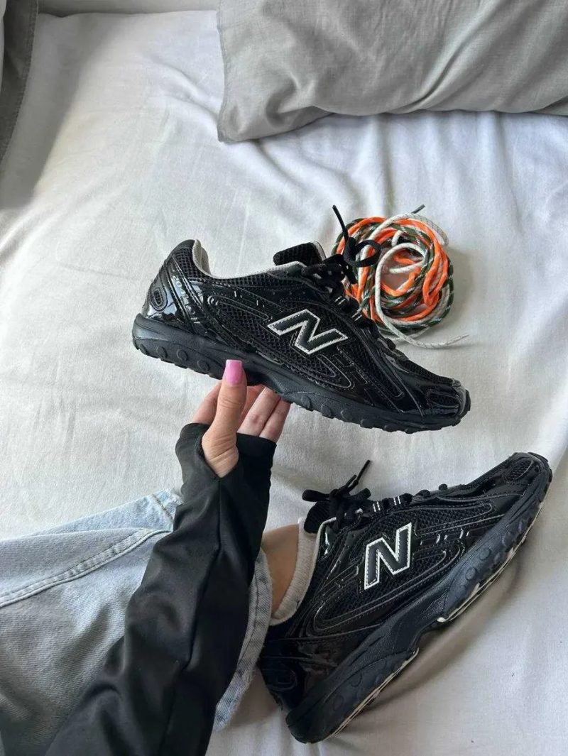Женские кроссовки New Balance 204L Black / Нью Беленс 204Л черные 36 37 38 39 40 41 — фото 3