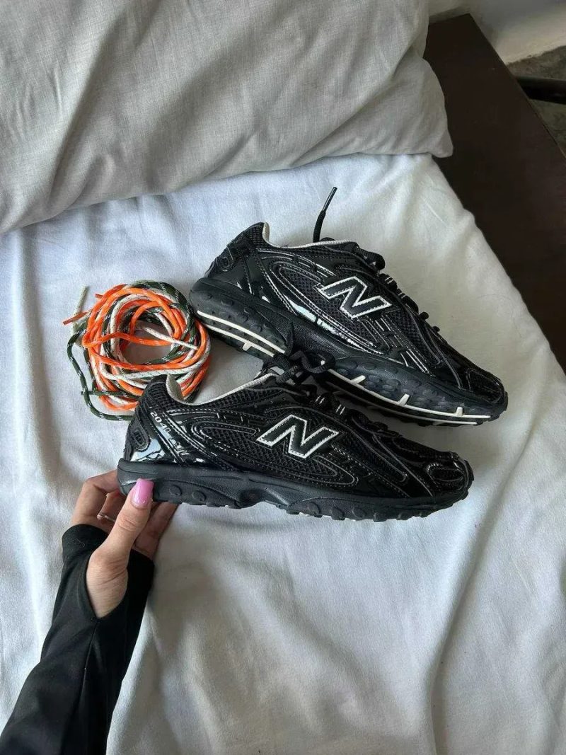 Женские кроссовки New Balance 204L Black / Нью Беленс 204Л черные 36 37 38 39 40 41 — фото 4