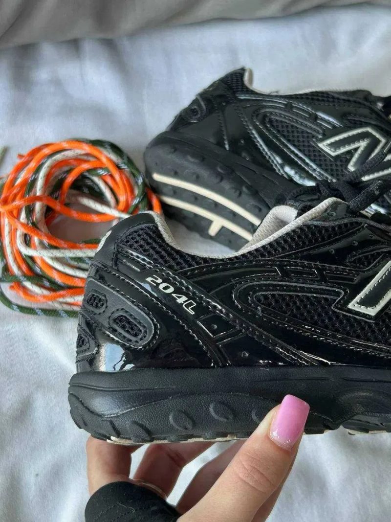 Женские кроссовки New Balance 204L Black / Нью Беленс 204Л черные 36 37 38 39 40 41 — фото 5
