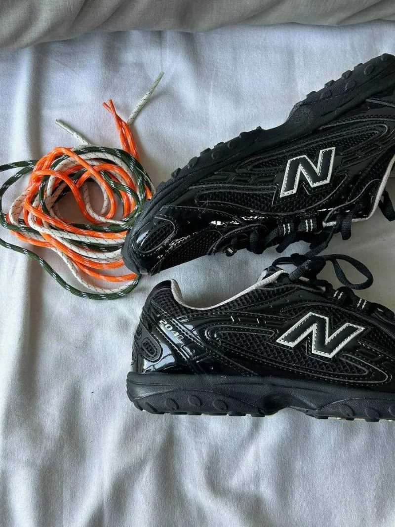 Женские кроссовки New Balance 204L Black / Нью Беленс 204Л черные 36 37 38 39 40 41 — фото 6