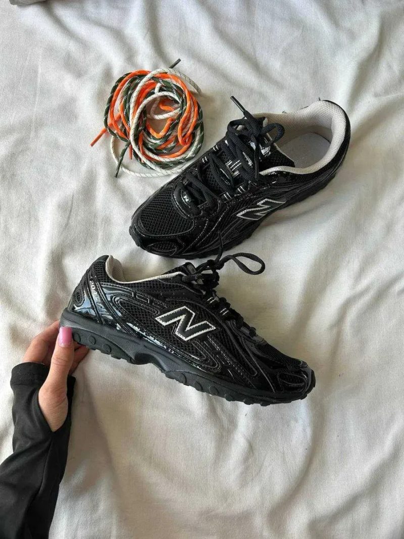 Женские кроссовки New Balance 204L Black / Нью Беленс 204Л черные 36 37 38 39 40 41 — фото 8
