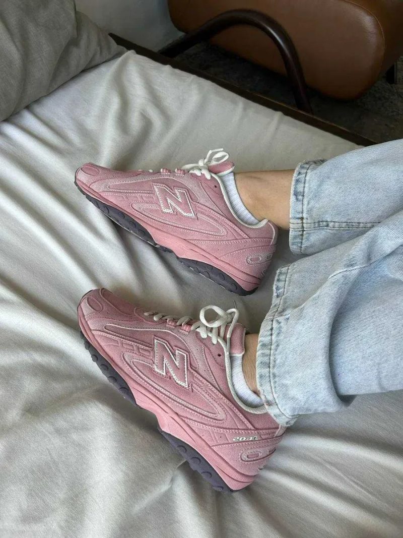 Женские кроссовки New Balance 204L Pink / Нью Беленс 204Л розовые 36 37 38 39 40 41 — фото 6