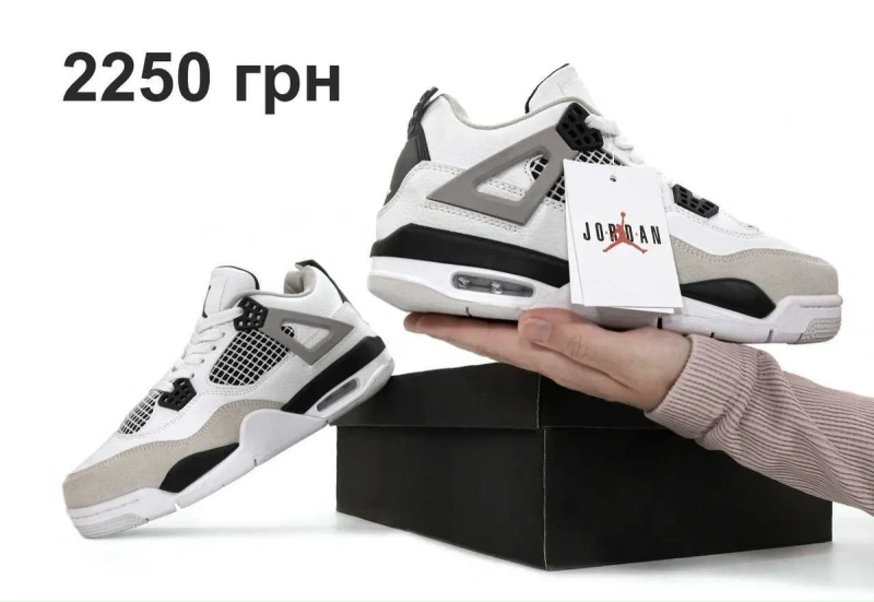 Женские кроссовки Nike Air Jordan 4 Retro. Большой выбор. УНИСЕКС. — фото 4