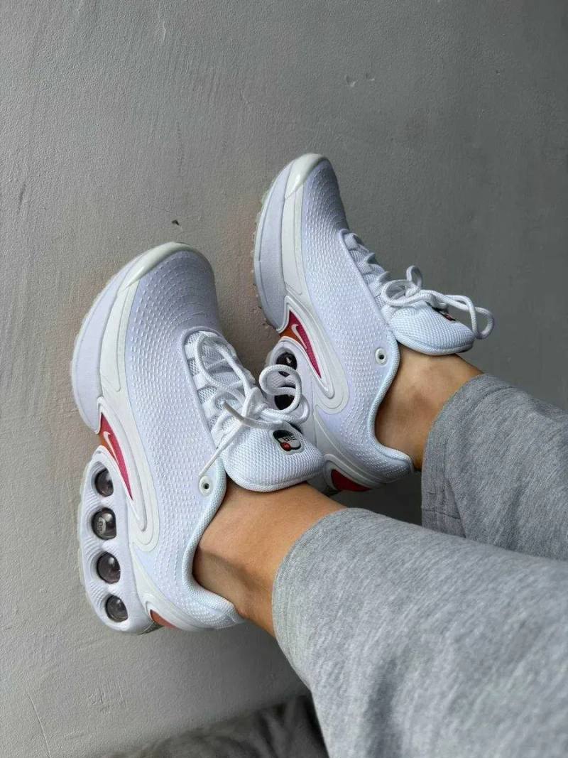 Женские кроссовки Nike Air Max DN White Pink / Найк DN белые розовый 36 37 38 39 40 — фото 6