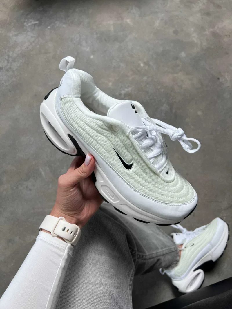 Женские кроссовки Nike Air Max Portal white black / Найк Портал черные белые 36 37 38 39 40 — фото 3