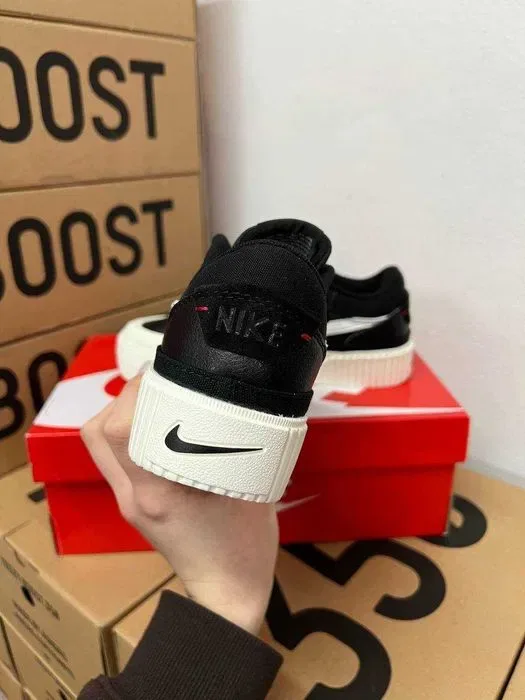 Женские кроссовки Nike Court Vision black / Найк Корт вижн черные 36 37 38 39 40 — фото 4