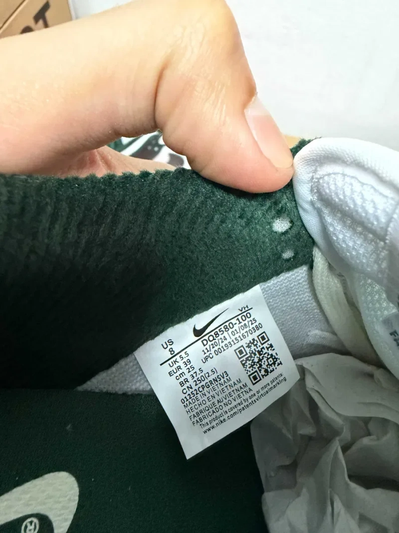 Женские кроссовки Nike Dunk SB low Chameleon Green / Найк Данк хамелеон зеленые 36 37 38 39 40 — фото 4