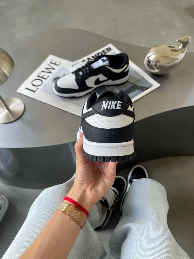 Женские кроссовки Nike SB Dunk Low "Black" 36-40 — фото 3