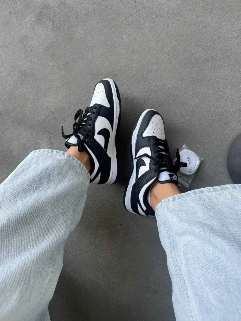 Женские кроссовки Nike SB Dunk Low "Black" 36-40 — фото 4