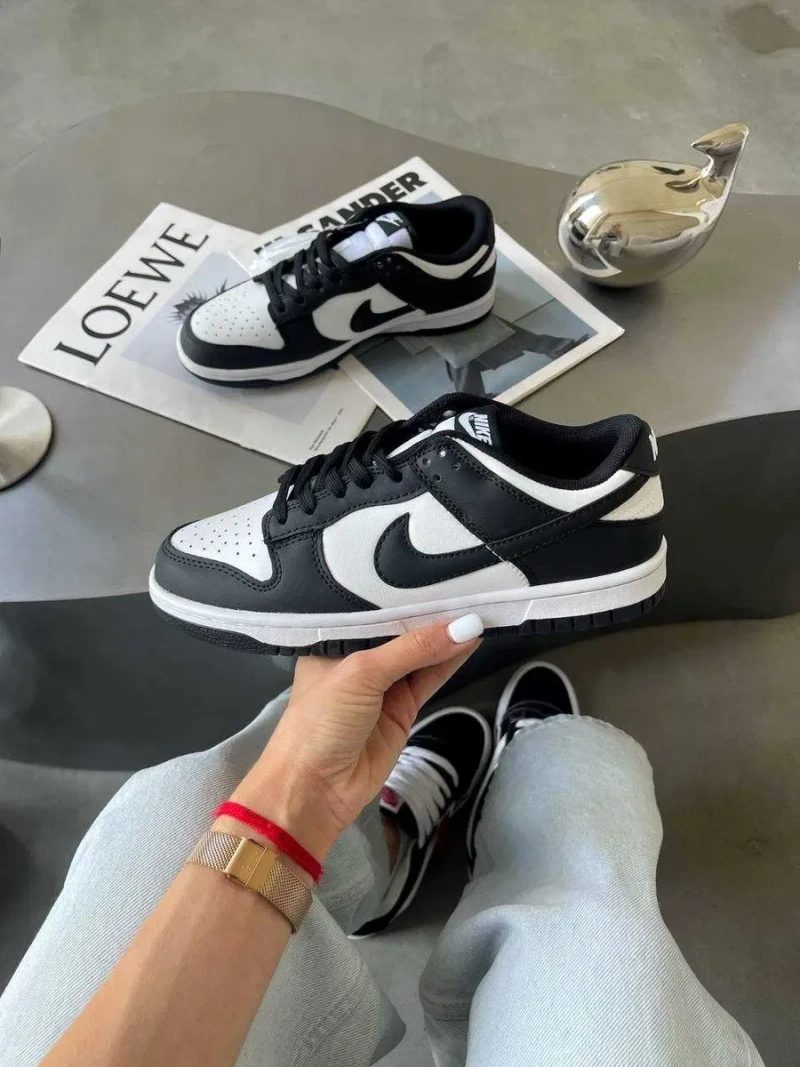 Женские кроссовки Nike SB Dunk Low "Black" 36-40 — фото 5