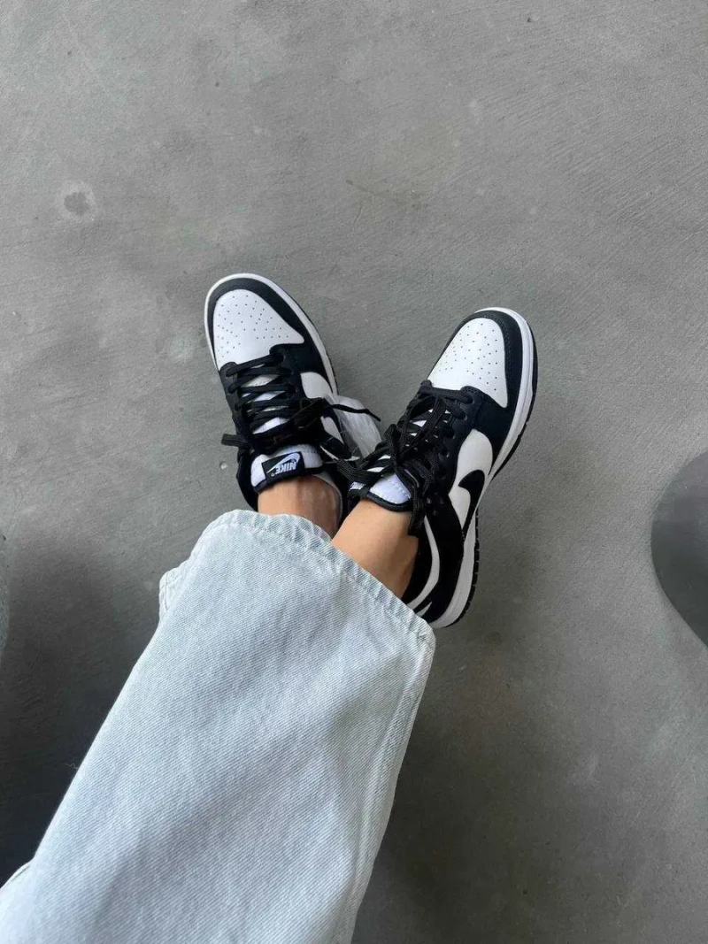 Женские кроссовки Nike SB Dunk Low "Black" 36-40 — фото 6