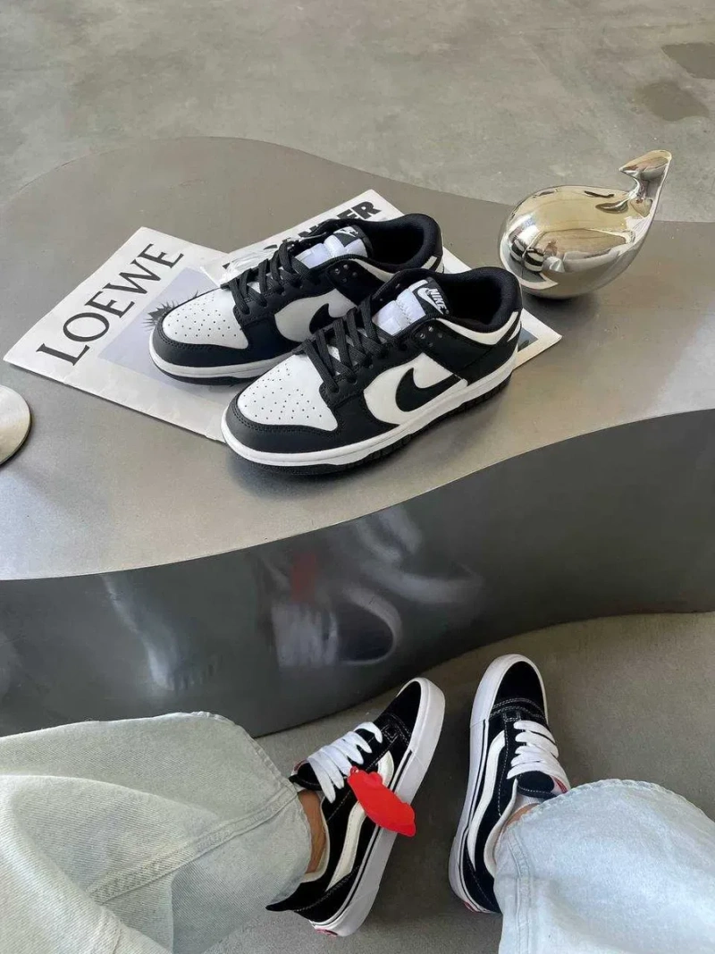 Женские кроссовки Nike SB Dunk Low "Black" 36-40 — фото 7