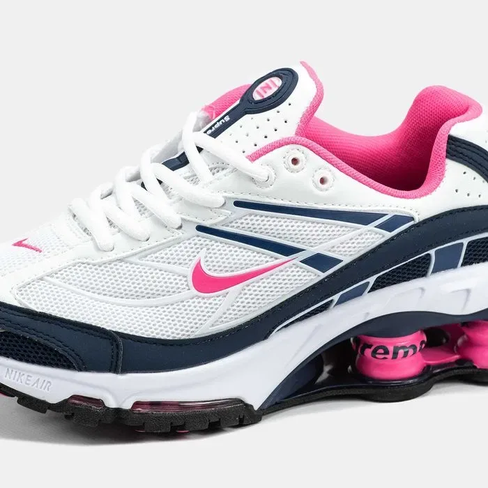Женские кроссовки Nike Shox Ride 2 SP x Supreme White&Pink. 36-40 — фото 3