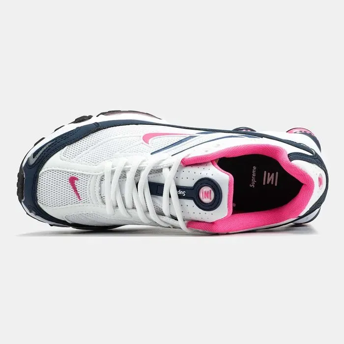 Женские кроссовки Nike Shox Ride 2 SP x Supreme White&Pink. 36-40 — фото 5